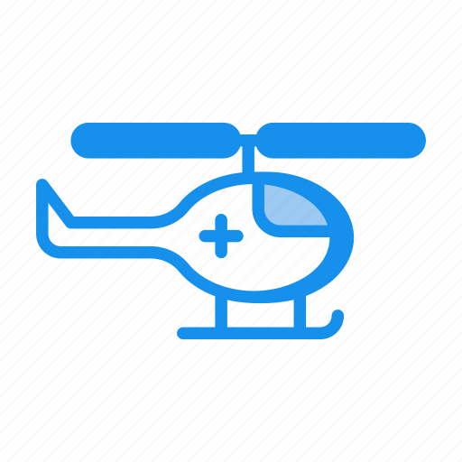 Helicopter, chopper, aircraft, transport, transportation, vehicle, travel icon - Download on Iconfinder