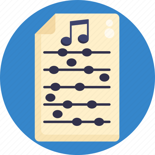 Notes, paper, music icon - Download on Iconfinder
