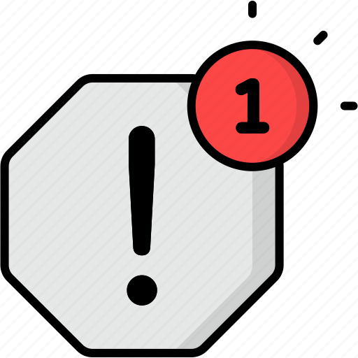 Malfunctioning, warning, alert, attention, error, message icon - Download on Iconfinder