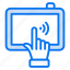 hand, gesture, finger, hand-gesture, fingers, click, screen, person, tap, people 