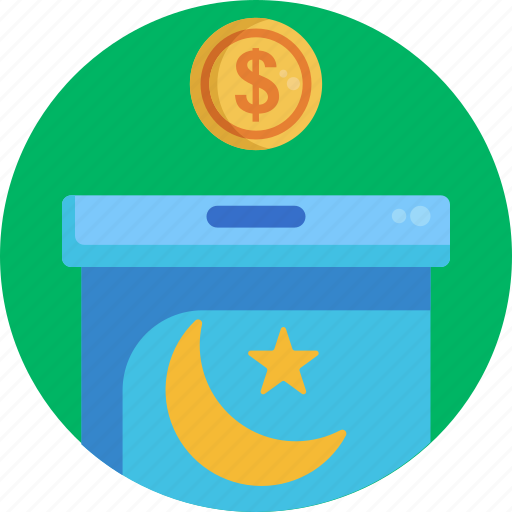 Ramadan, zakat, donate, donation, coin icon - Download on Iconfinder