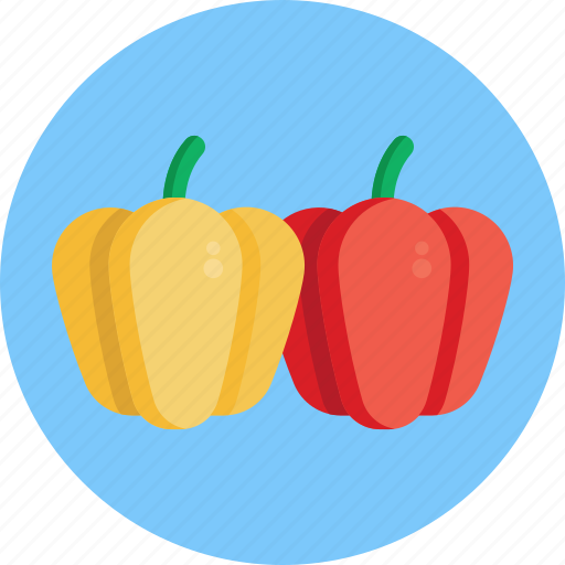 Bell pepper, diet, food, healthy, salad, vegetable, vegetarian icon - Download on Iconfinder