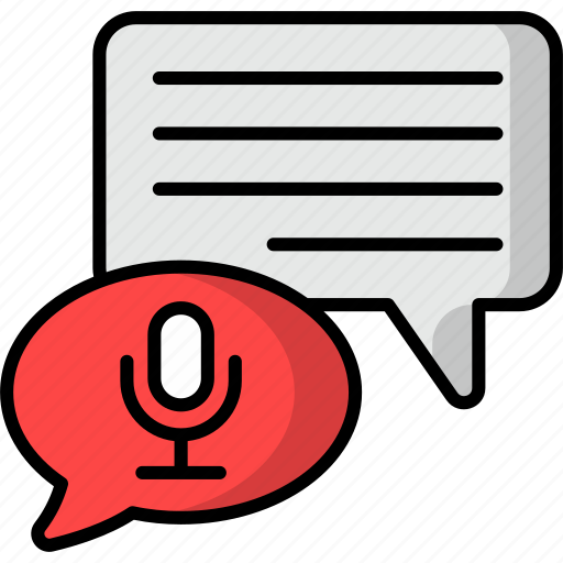 Voice chat, talking, audio, communication, conservation, microphone, speech icon - Download on Iconfinder