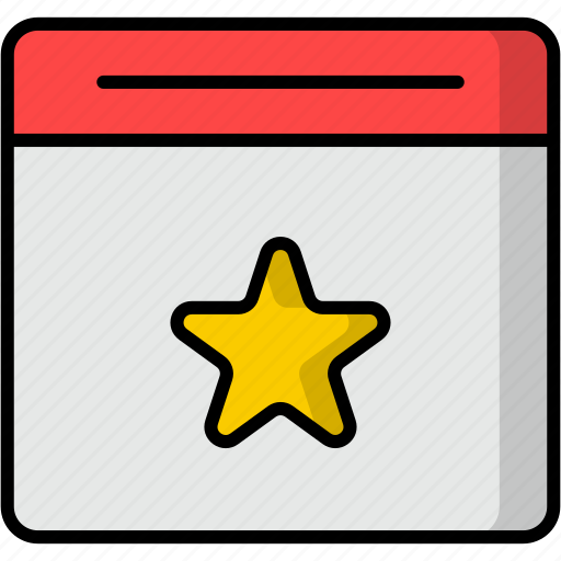 Event, appointment, celebration, schedule, iconoteka, star icon - Download on Iconfinder