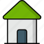 home, house, home page, front, garage, building, home button 