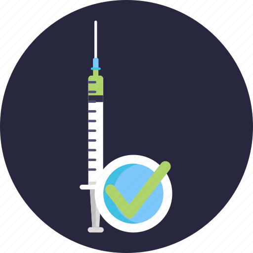 Vaccination, injection, vaccine, syringe icon - Download on Iconfinder