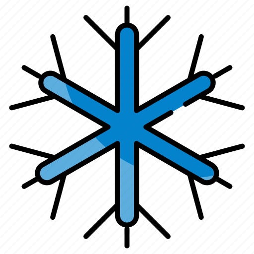 Snow, snowflake, cold, ice, winter, flake, weather icon - Download on Iconfinder