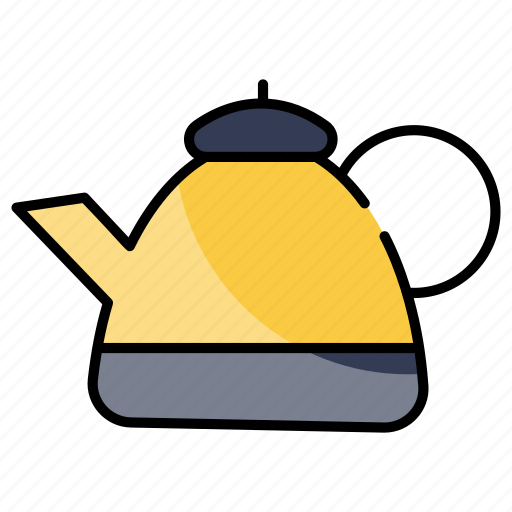 Kettle, tea, drink, kitchen, coffee, pot, hot icon - Download on Iconfinder