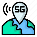 network, mobile, communication, internet, connection, 5g world, maps 5g
