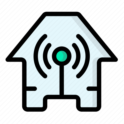 Network, mobile, communication, internet, connection, smart home, 5g wifi icon - Download on Iconfinder