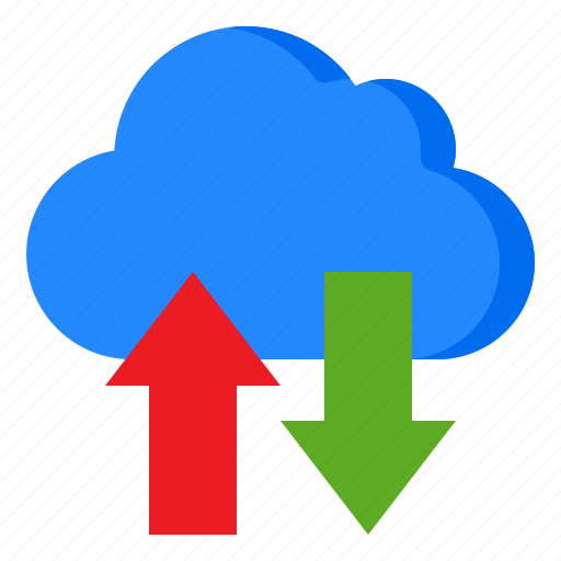 Cloud, transfer, data, server, storage icon - Download on Iconfinder