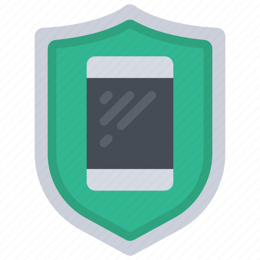 Cell, phone, security, tech, iot, mobile, shield icon - Download on Iconfinder