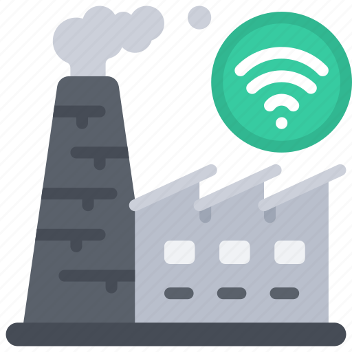 Smart, factory, tech, iot, building, job icon - Download on Iconfinder