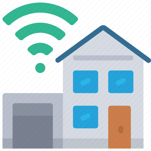 Smart, home, tech, iot, house icon - Download on Iconfinder