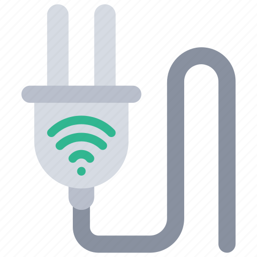Smart, plug, tech, iot, appliance, wireless icon - Download on Iconfinder