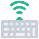 wireless, keyboard, tech, iot, wifi