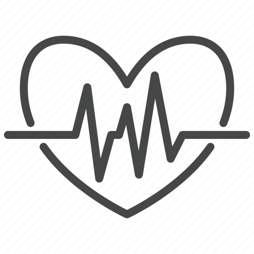 Heart, beat, cardio, medical, cardiogram, pulse icon - Download on Iconfinder