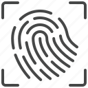 fingerprint, secure, protection, biometric, data
