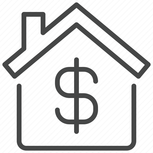 Home, house, dollar, mortgage, loan icon - Download on Iconfinder