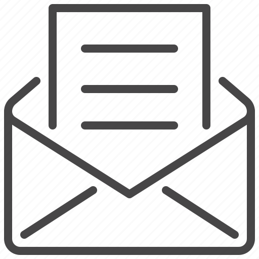 Envelope, document, letter, sheet, leaflet, paper icon - Download on Iconfinder