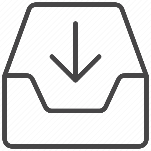 Mailbox, inbox, letter, box icon - Download on Iconfinder