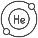 helium, atom, atomic, formula, molecule