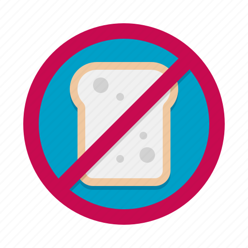 No, refined, carbs, diet, food icon - Download on Iconfinder