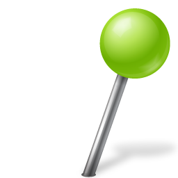 Ball, chartreuse, mapmarker, right icon - Free download