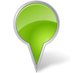 Bubble, chartreuse, mapmarker icon - Free download