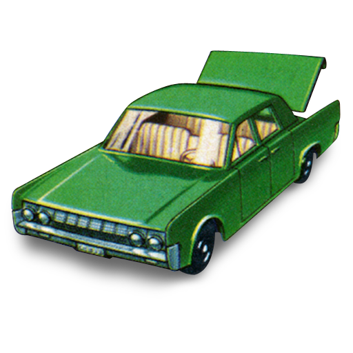 Car, boot, continental, lincoln, open, with icon - Free download