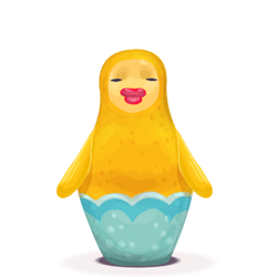 Duck, matryoshka icon - Free download on Iconfinder