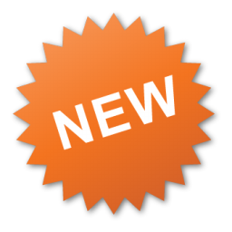 Label, new, nuevo, orange, sticker icon - Free download