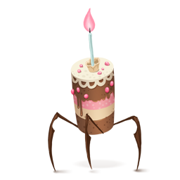 Cake, with, legs icon - Free download on Iconfinder