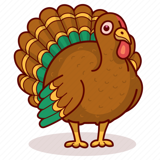 Bird, feathers, thanksgiving, turkey icon - Download on Iconfinder