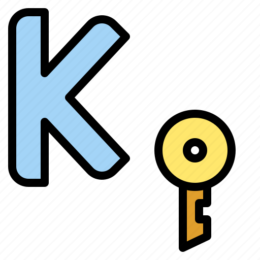 K, capital, letter, alphabet, kite icon - Download on Iconfinder