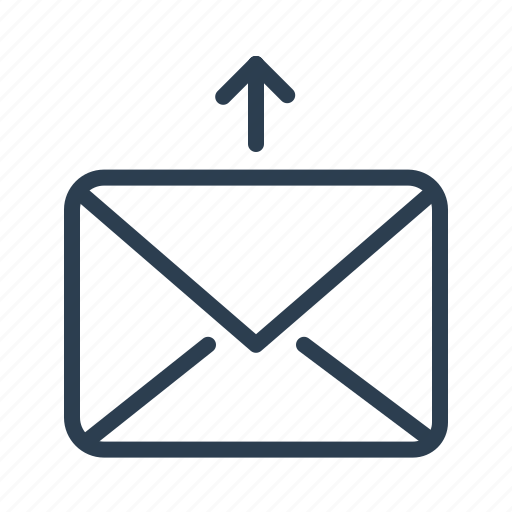 Arrow, email, envelope, letter, message, send, up icon - Download on Iconfinder