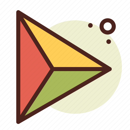 Abstraction, interface, shapes, triangle icon - Download on Iconfinder