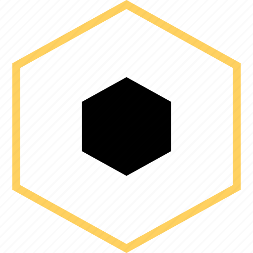 Abstract, creative, design, hexagon, saturn icon - Download on Iconfinder