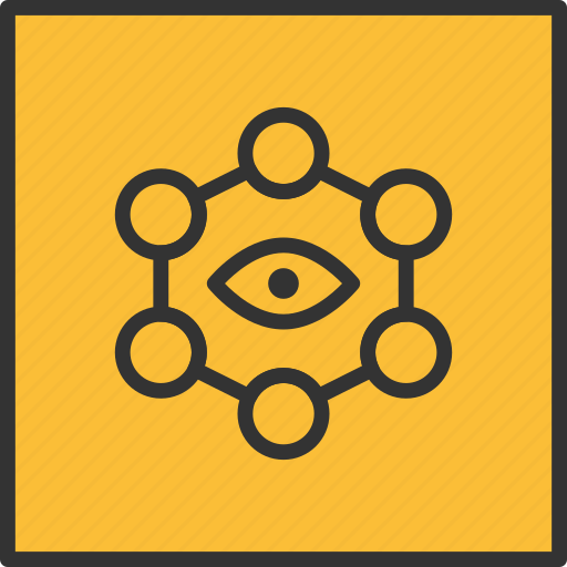 Abstract, eye, geometric, shape, tribal icon - Download on Iconfinder