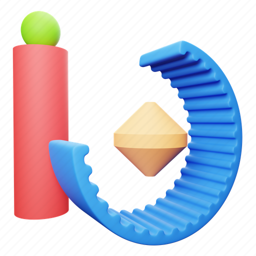 Cylinder, sphere, abstract, element, object, layout, figure 3D illustration - Download on Iconfinder