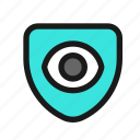 eye, shield, protection, guard, bluelight, filter, screen