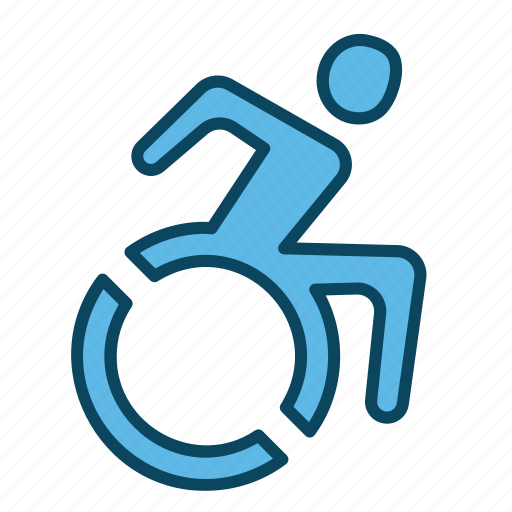 Accessibility, disability, disabled, handicap, wheelchair, handicapped icon - Download on Iconfinder
