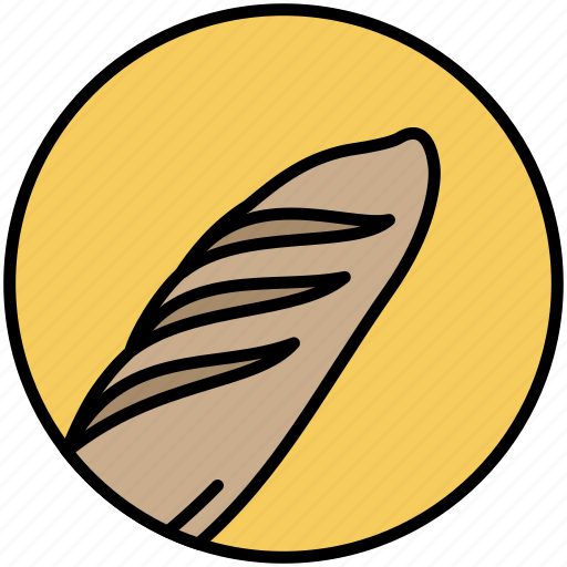 Bakery, bread, breakfast, food, french bread, pastry icon - Download on Iconfinder