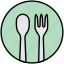 breakfast, cutlery, food, fork, lunch, spoon 