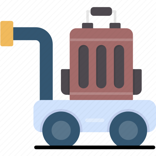 Luggage, cart, trolley, baggage icon - Download on Iconfinder