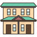 duplex, home, villa, estate, residential