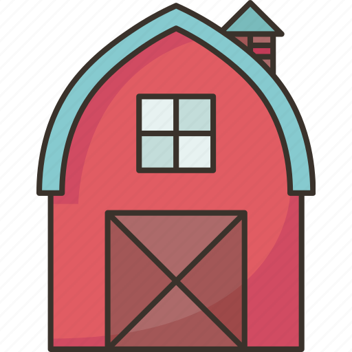 Farm, barn, rural, countryside, field icon - Download on Iconfinder