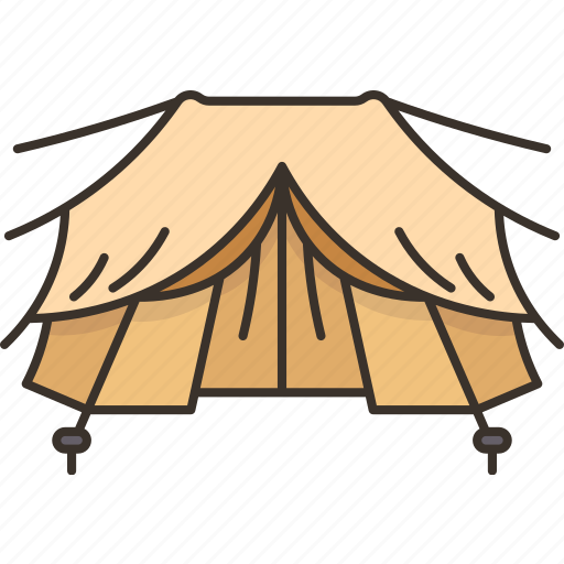 Tent, desert, campsite, outdoor, travel icon - Download on Iconfinder