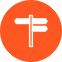 arrow, guide, road, sign, street, traffic, way