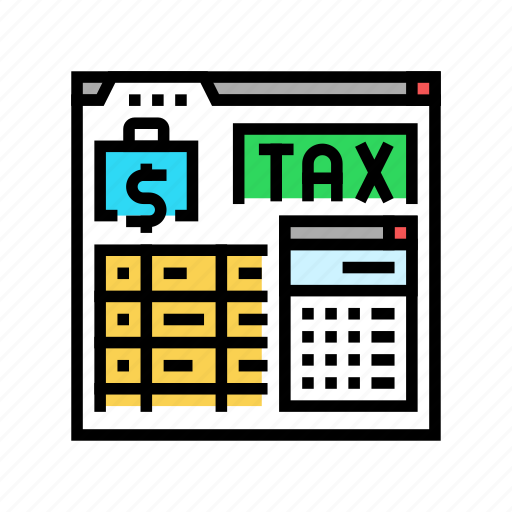 Tax, calculation, accountant, office, professional, desk icon - Download on Iconfinder